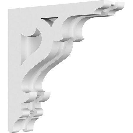 Ekena Millwork Brontes Architectural Grade PVC Corbel, 1 7/8"W X 8"D X 8"H CORP01X08X08BR